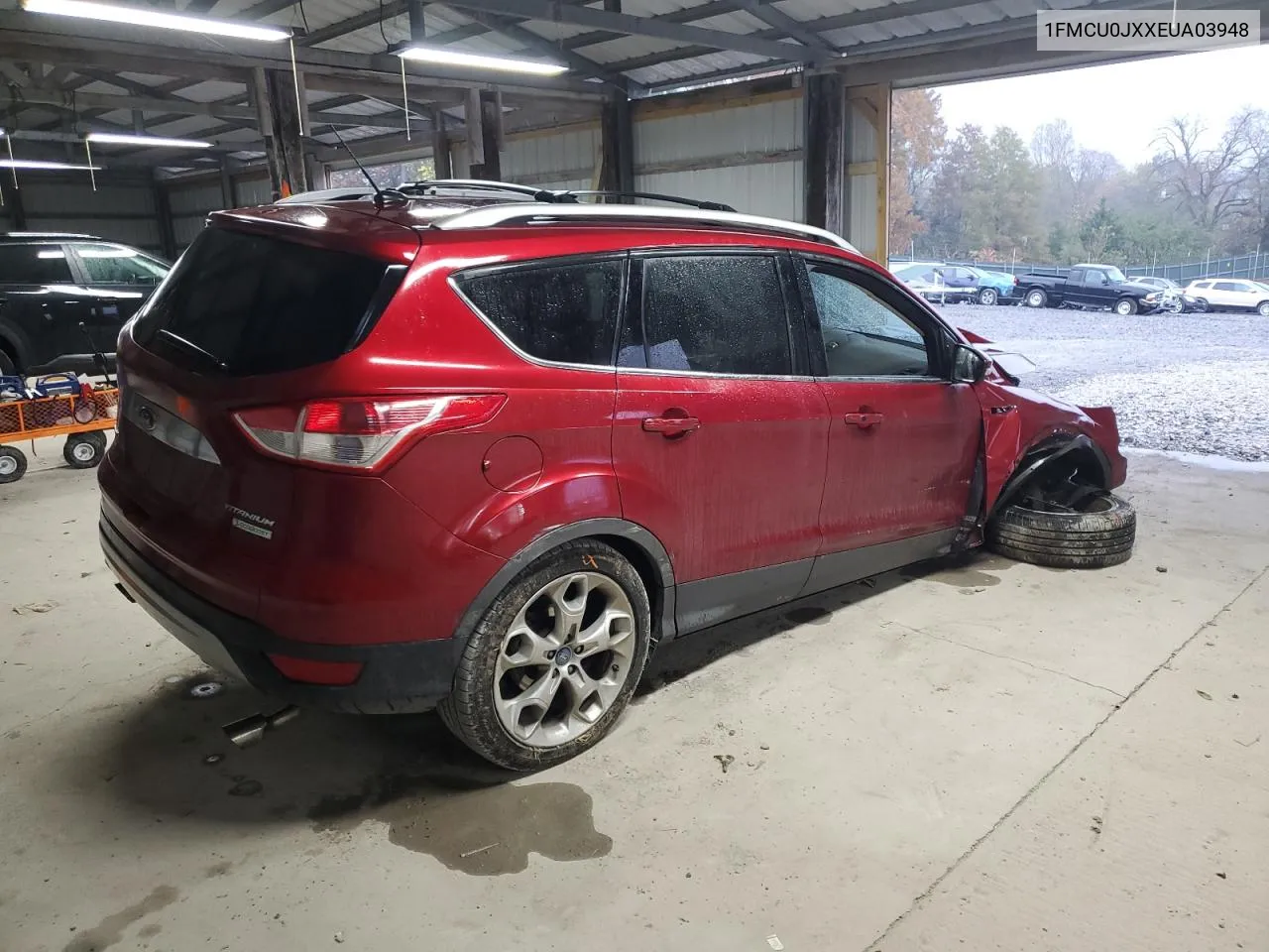 2014 Ford Escape Titanium VIN: 1FMCU0JXXEUA03948 Lot: 78655954