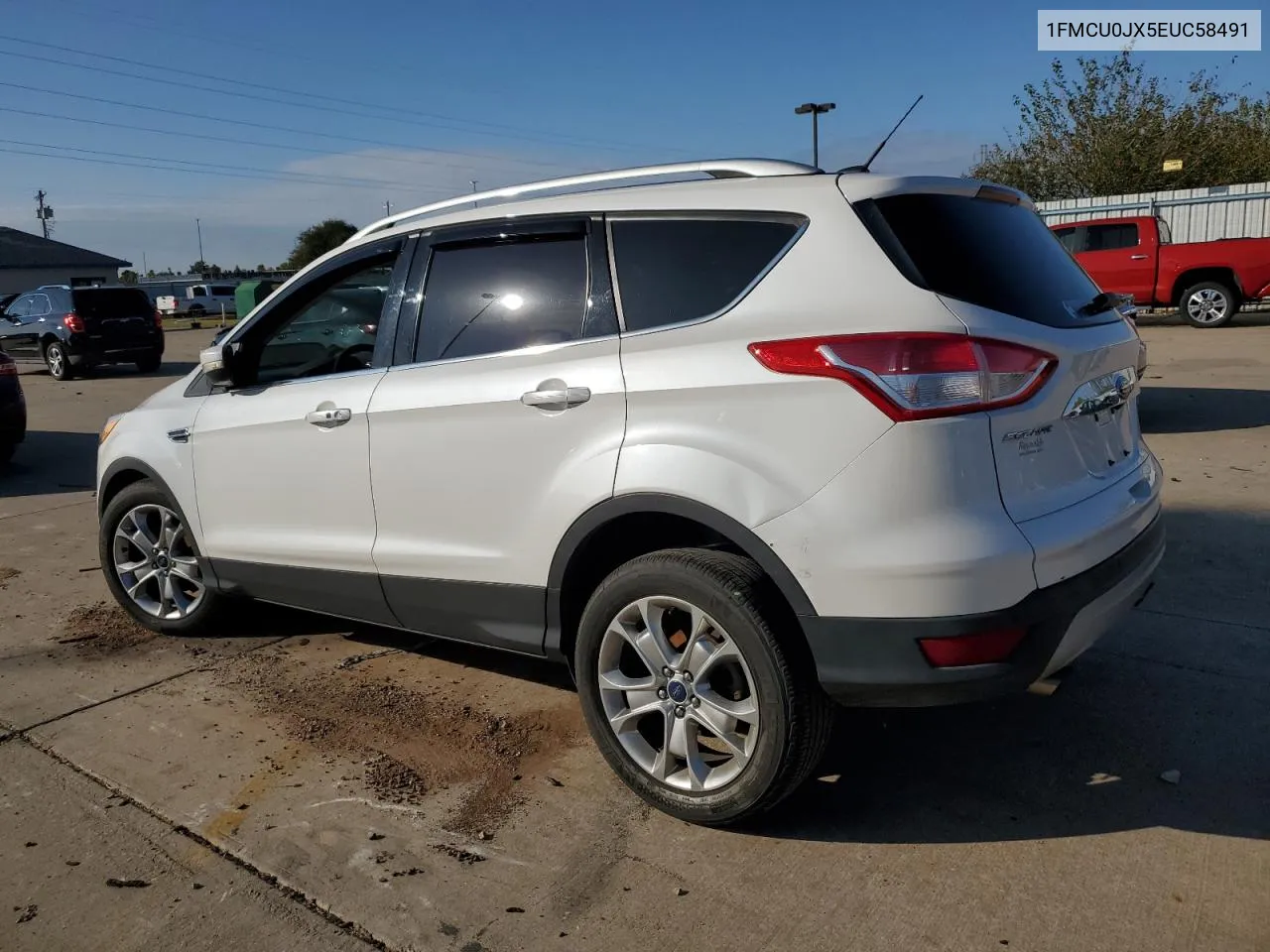 2014 Ford Escape Titanium VIN: 1FMCU0JX5EUC58491 Lot: 78926394