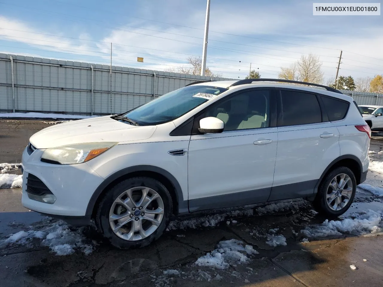 2014 Ford Escape Se VIN: 1FMCU0GX1EUD01800 Lot: 78978464