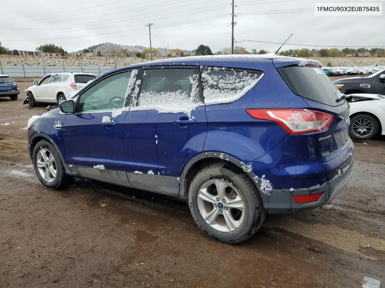 2014 Ford Escape Se VIN: 1FMCU9GX2EUB75435 Lot: 79072974