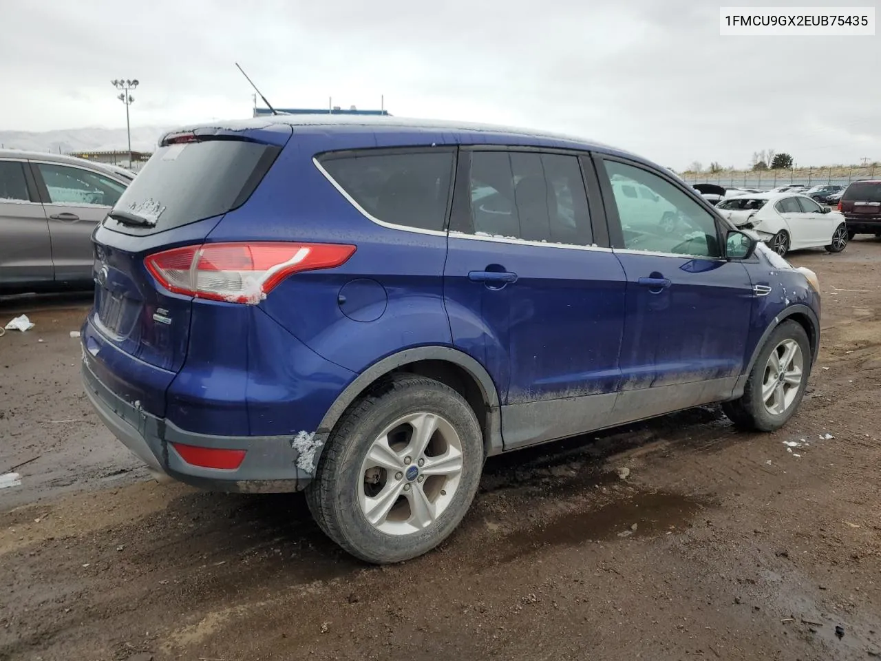 2014 Ford Escape Se VIN: 1FMCU9GX2EUB75435 Lot: 79072974