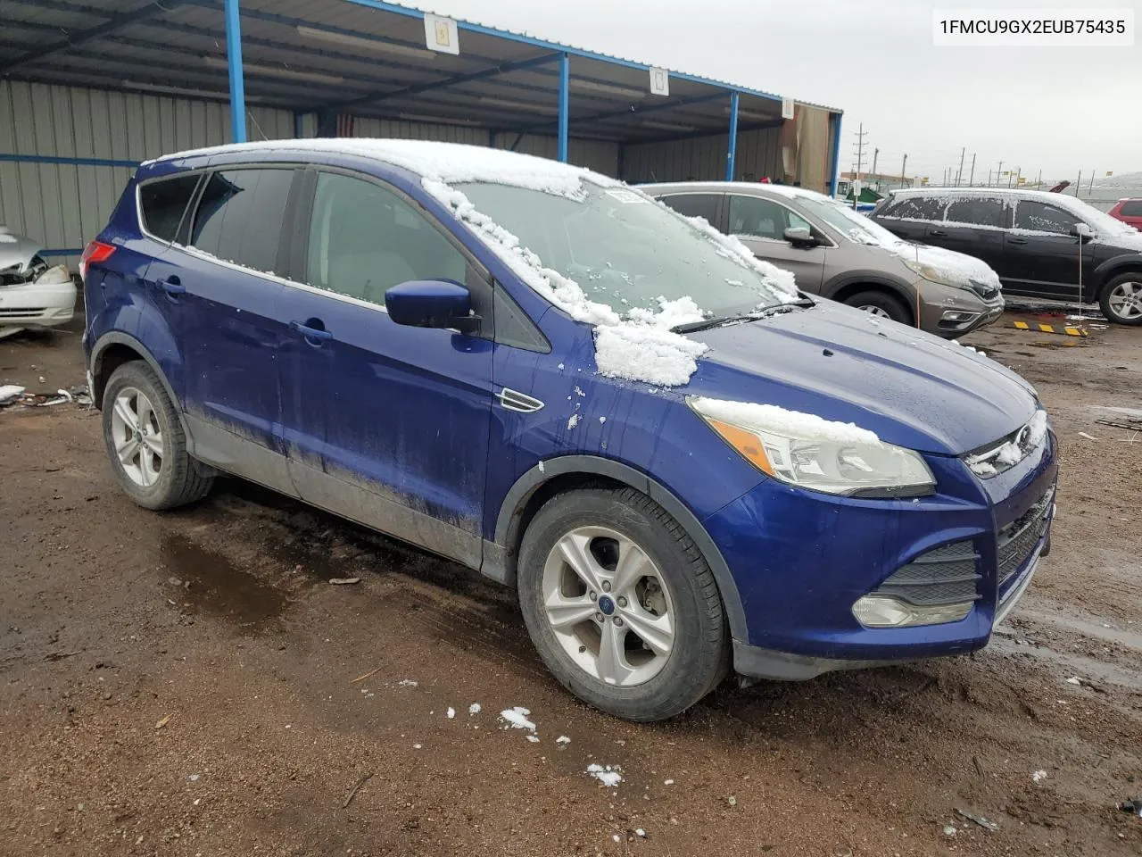 2014 Ford Escape Se VIN: 1FMCU9GX2EUB75435 Lot: 79072974