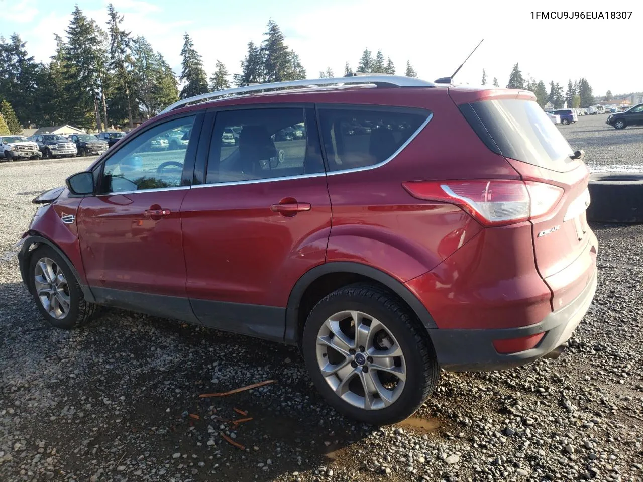 2014 Ford Escape Titanium VIN: 1FMCU9J96EUA18307 Lot: 79409434