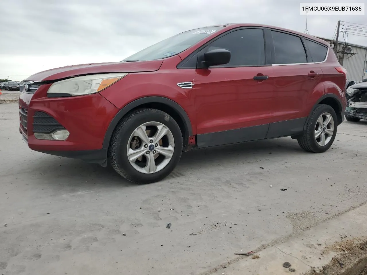 2014 Ford Escape Se VIN: 1FMCU0GX9EUB71636 Lot: 79473804