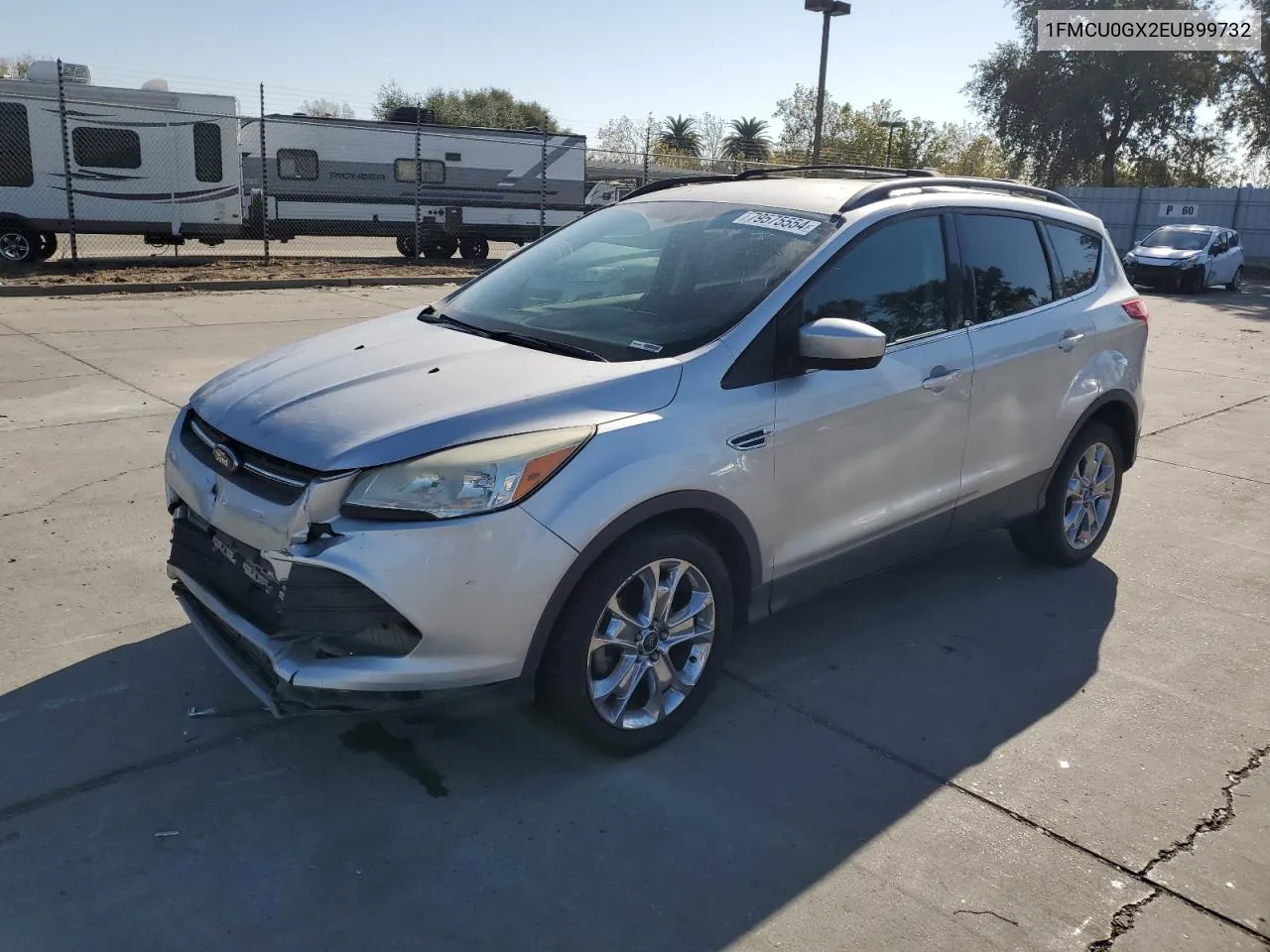 2014 Ford Escape Se VIN: 1FMCU0GX2EUB99732 Lot: 79575554