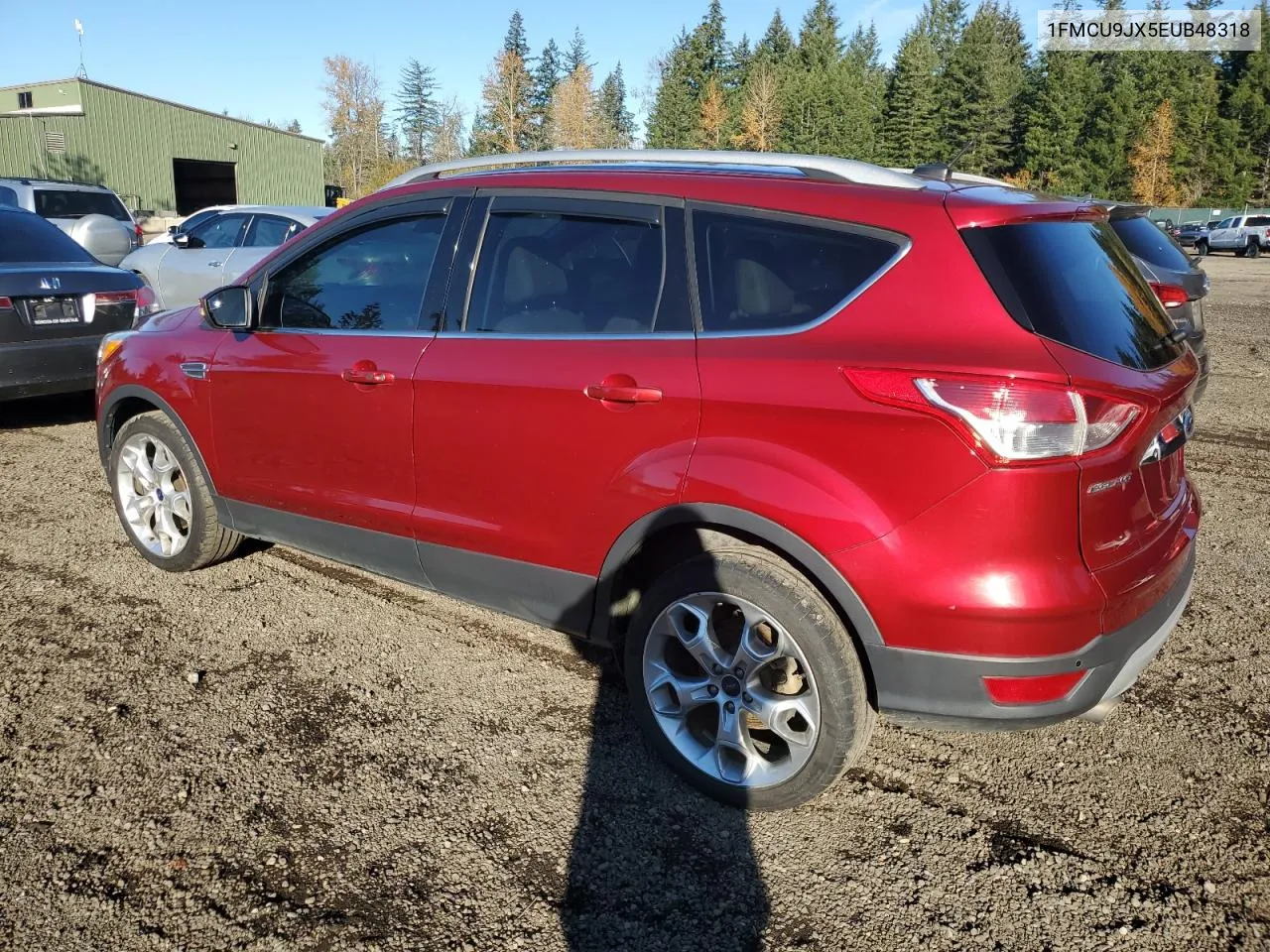 2014 Ford Escape Titanium VIN: 1FMCU9JX5EUB48318 Lot: 79937074