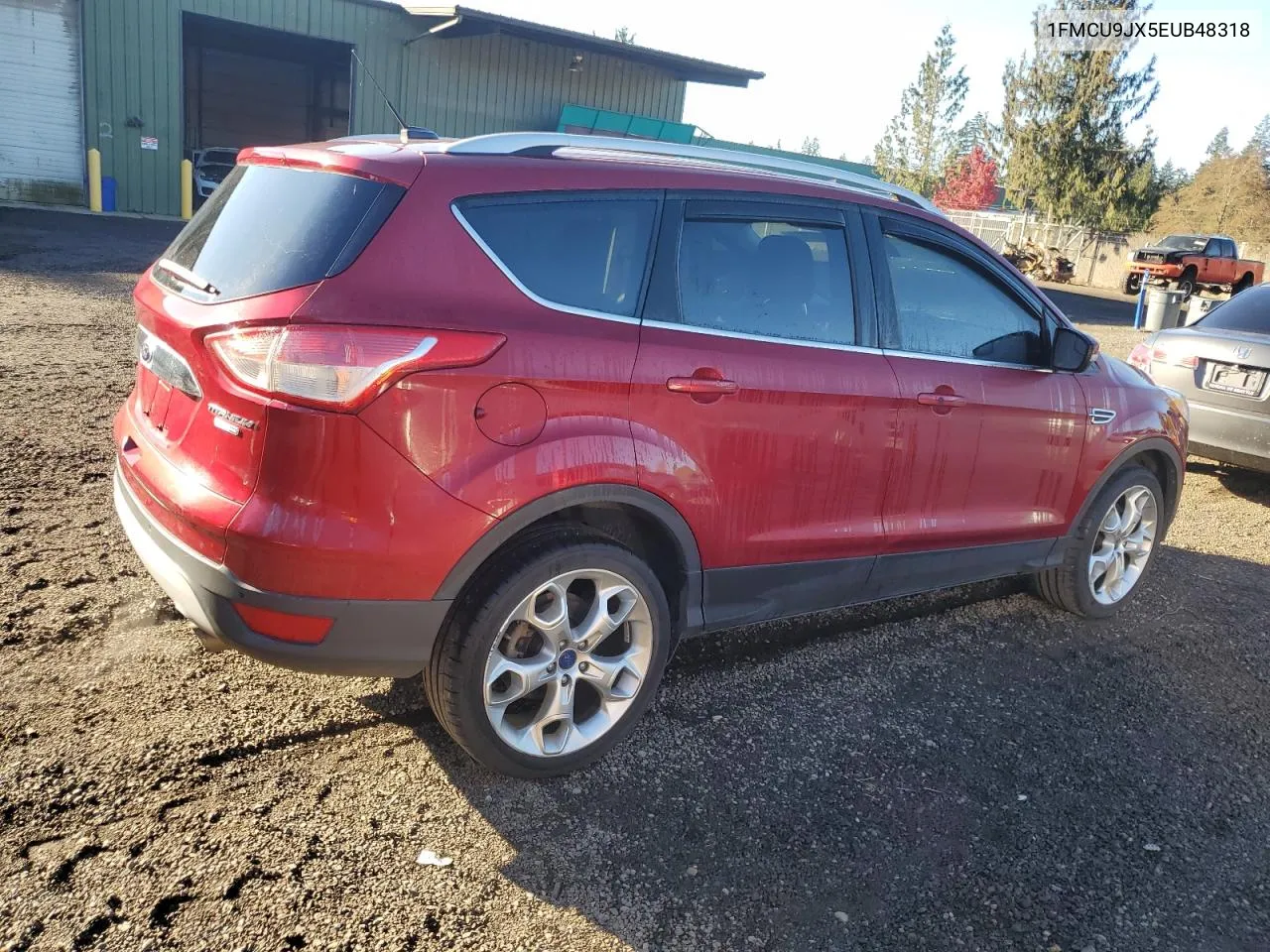 2014 Ford Escape Titanium VIN: 1FMCU9JX5EUB48318 Lot: 79937074