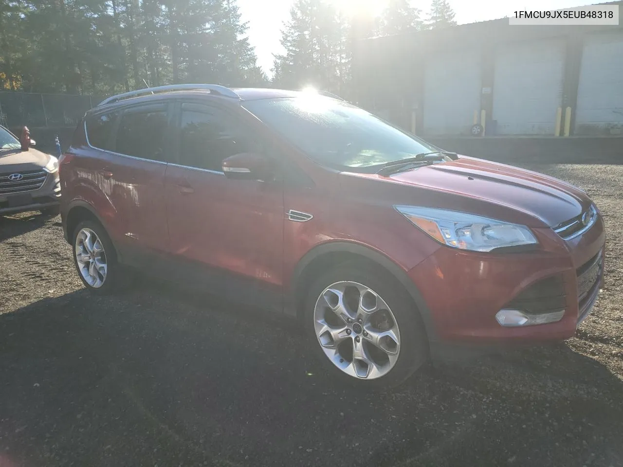 2014 Ford Escape Titanium VIN: 1FMCU9JX5EUB48318 Lot: 79937074