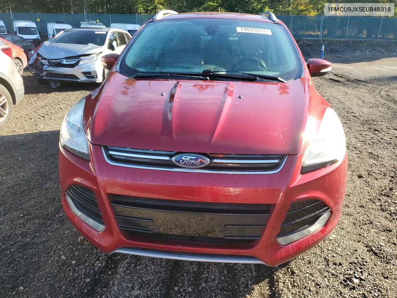 2014 Ford Escape Titanium VIN: 1FMCU9JX5EUB48318 Lot: 79937074