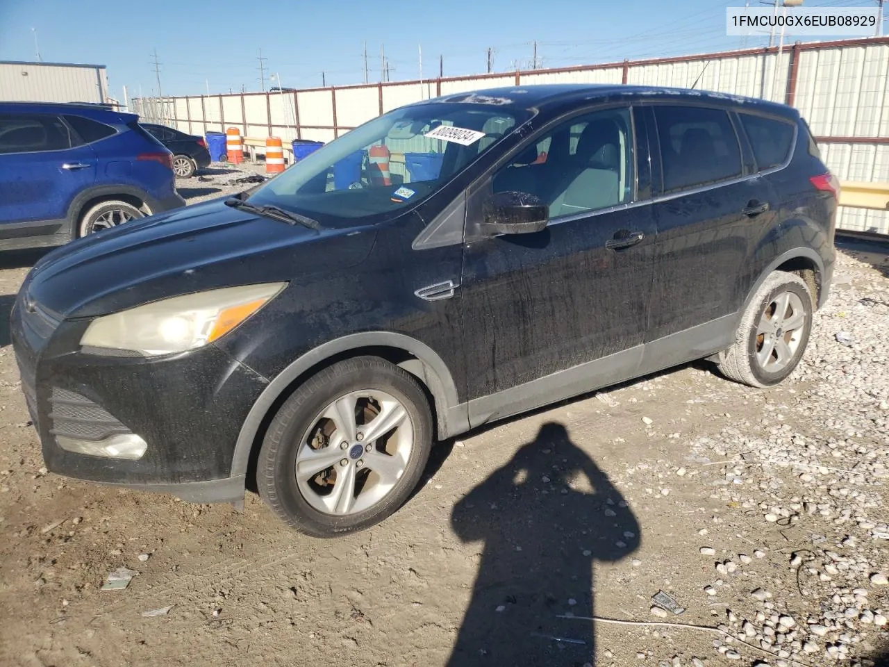 2014 Ford Escape Se VIN: 1FMCU0GX6EUB08929 Lot: 80099034