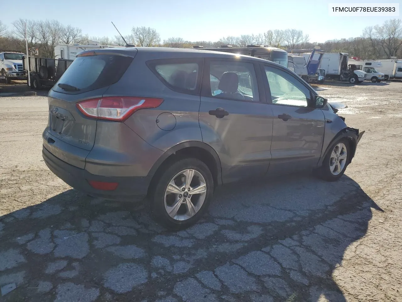 2014 Ford Escape S VIN: 1FMCU0F78EUE39383 Lot: 80166784