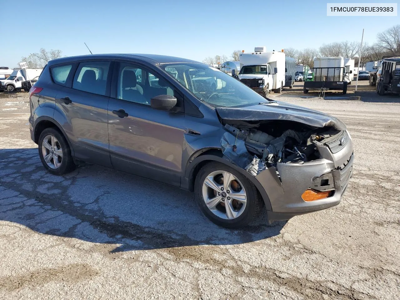 2014 Ford Escape S VIN: 1FMCU0F78EUE39383 Lot: 80166784