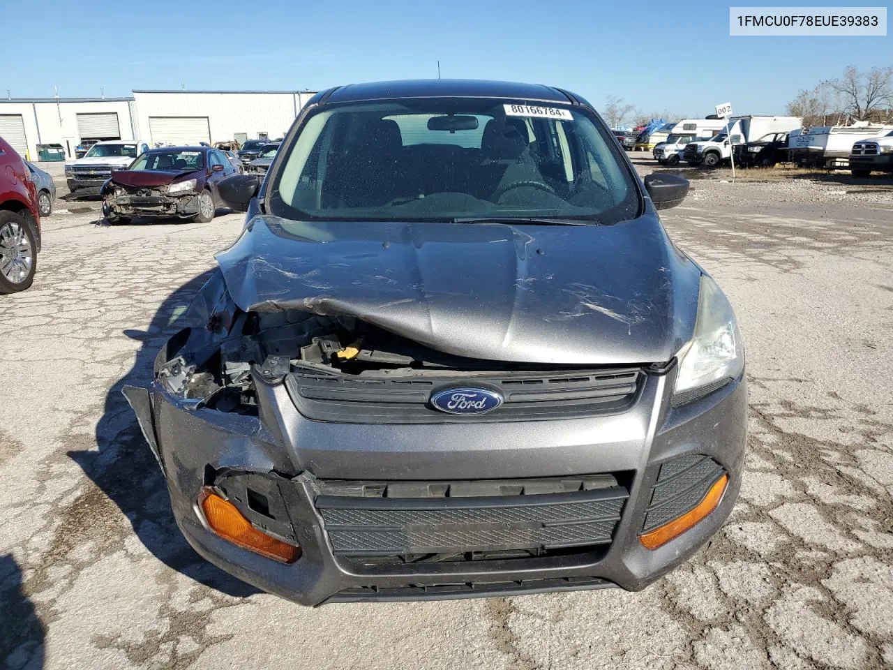 2014 Ford Escape S VIN: 1FMCU0F78EUE39383 Lot: 80166784