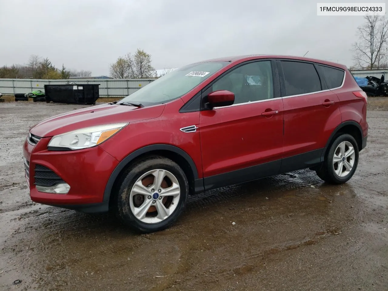 2014 Ford Escape Se VIN: 1FMCU9G98EUC24333 Lot: 81096804