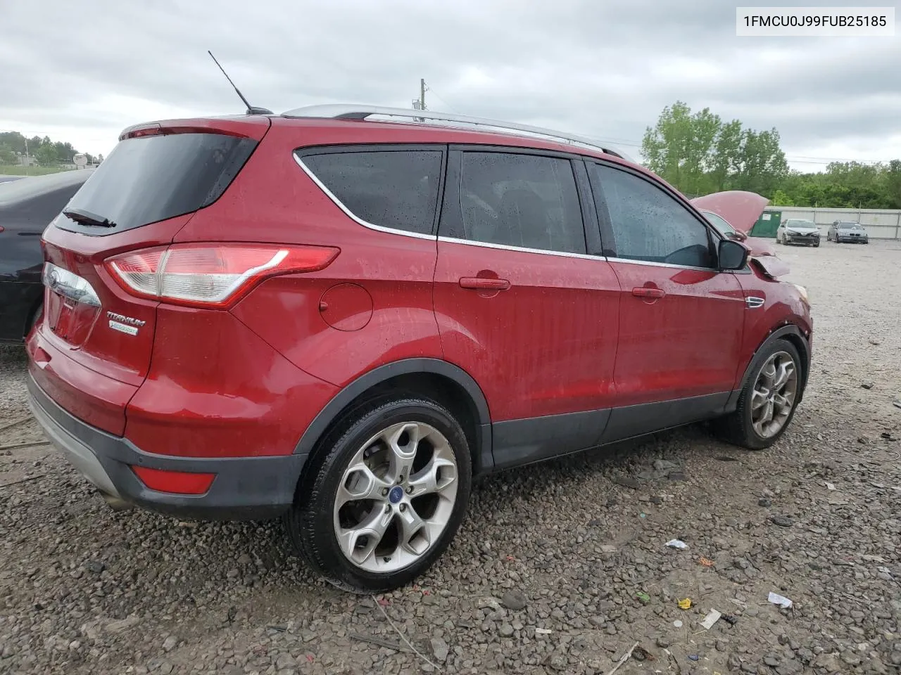 2015 Ford Escape Titanium VIN: 1FMCU0J99FUB25185 Lot: 51283814