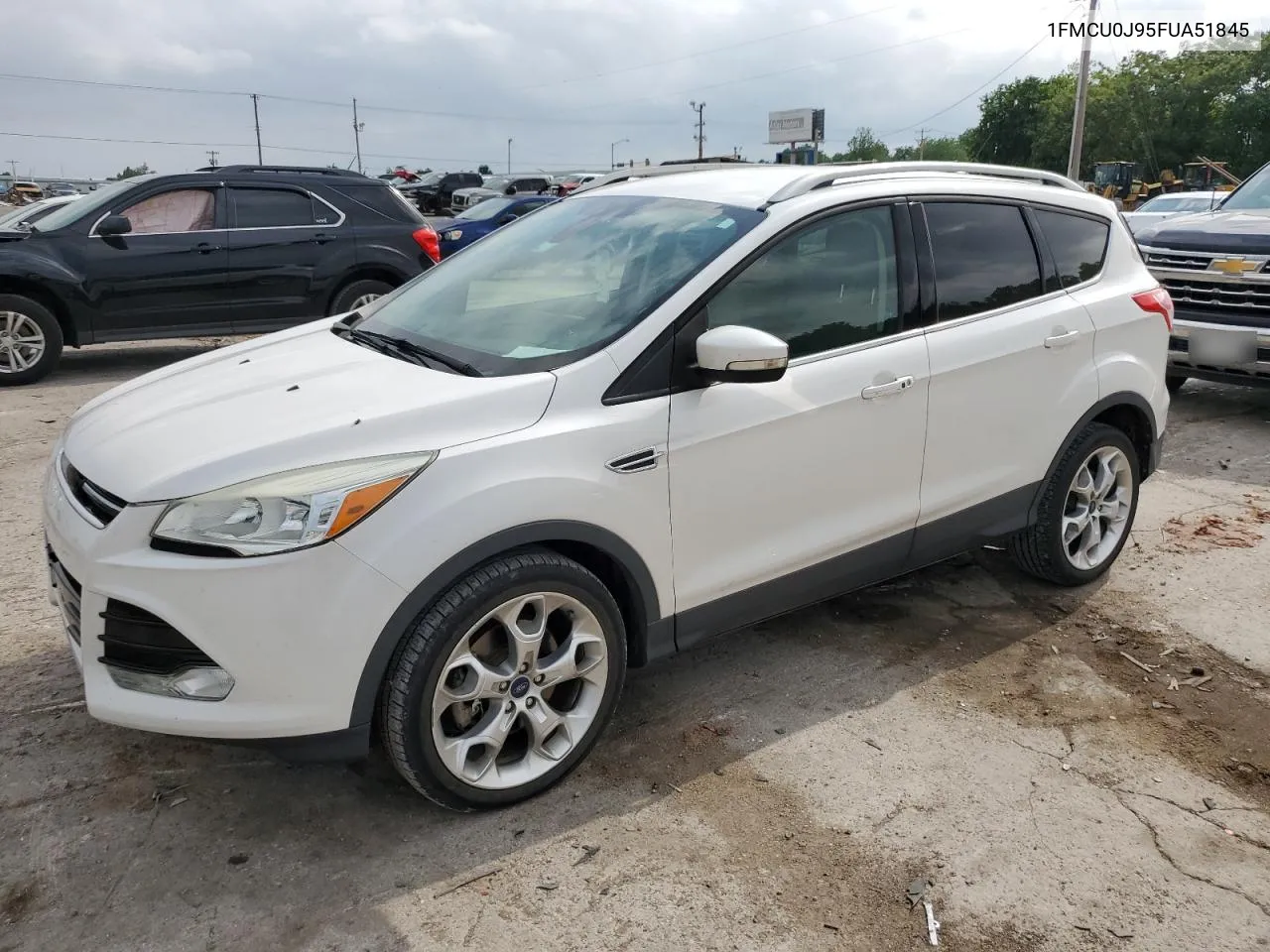 1FMCU0J95FUA51845 2015 Ford Escape Titanium