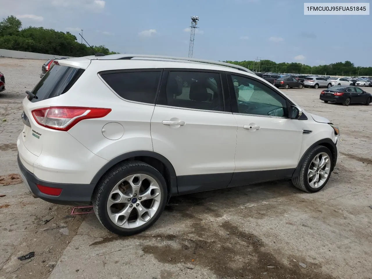 2015 Ford Escape Titanium VIN: 1FMCU0J95FUA51845 Lot: 53924144