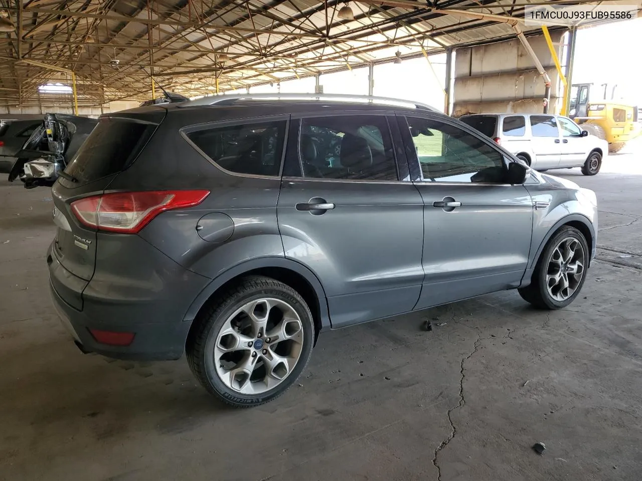 2015 Ford Escape Titanium VIN: 1FMCU0J93FUB95586 Lot: 54062474