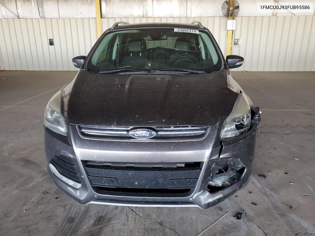 2015 Ford Escape Titanium VIN: 1FMCU0J93FUB95586 Lot: 54062474