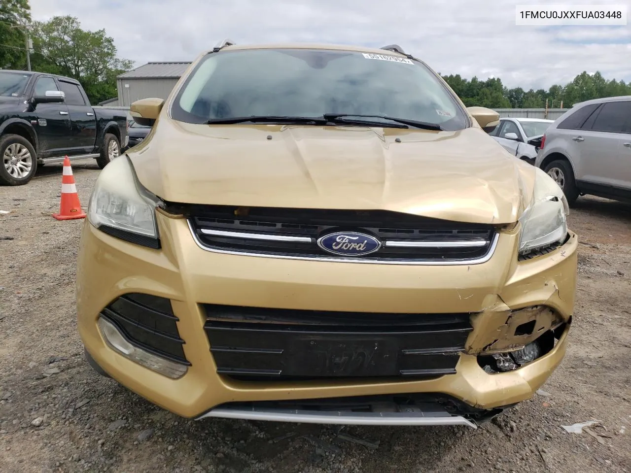 2015 Ford Escape Titanium VIN: 1FMCU0JXXFUA03448 Lot: 55162954