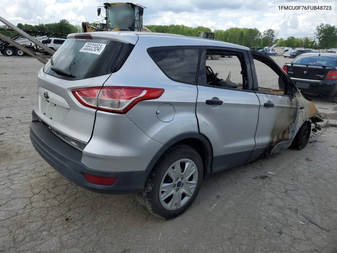 2015 Ford Escape S VIN: 1FMCU0F76FUB48723 Lot: 55532954