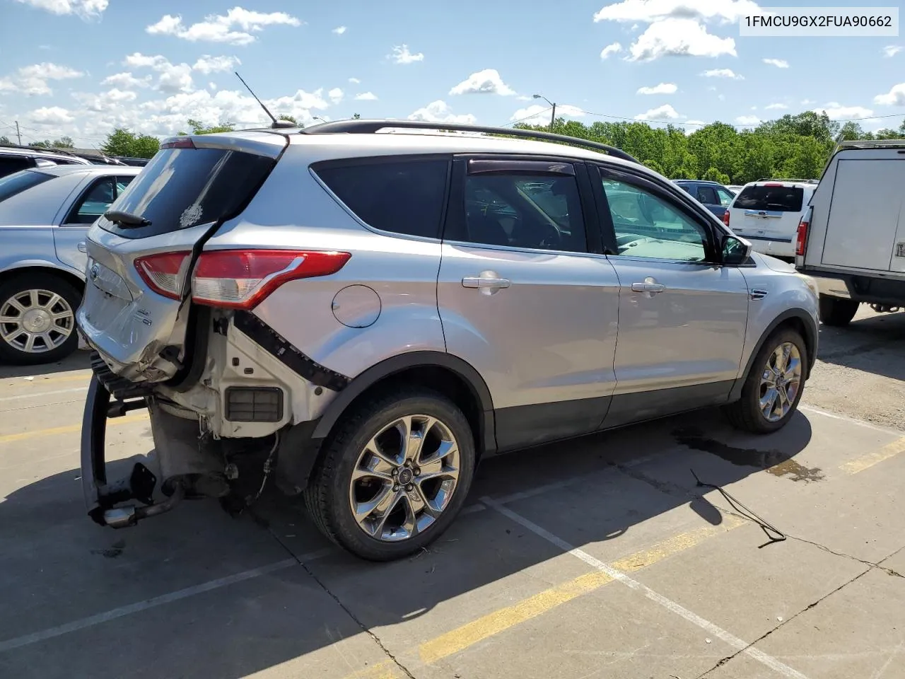 2015 Ford Escape Se VIN: 1FMCU9GX2FUA90662 Lot: 56209594