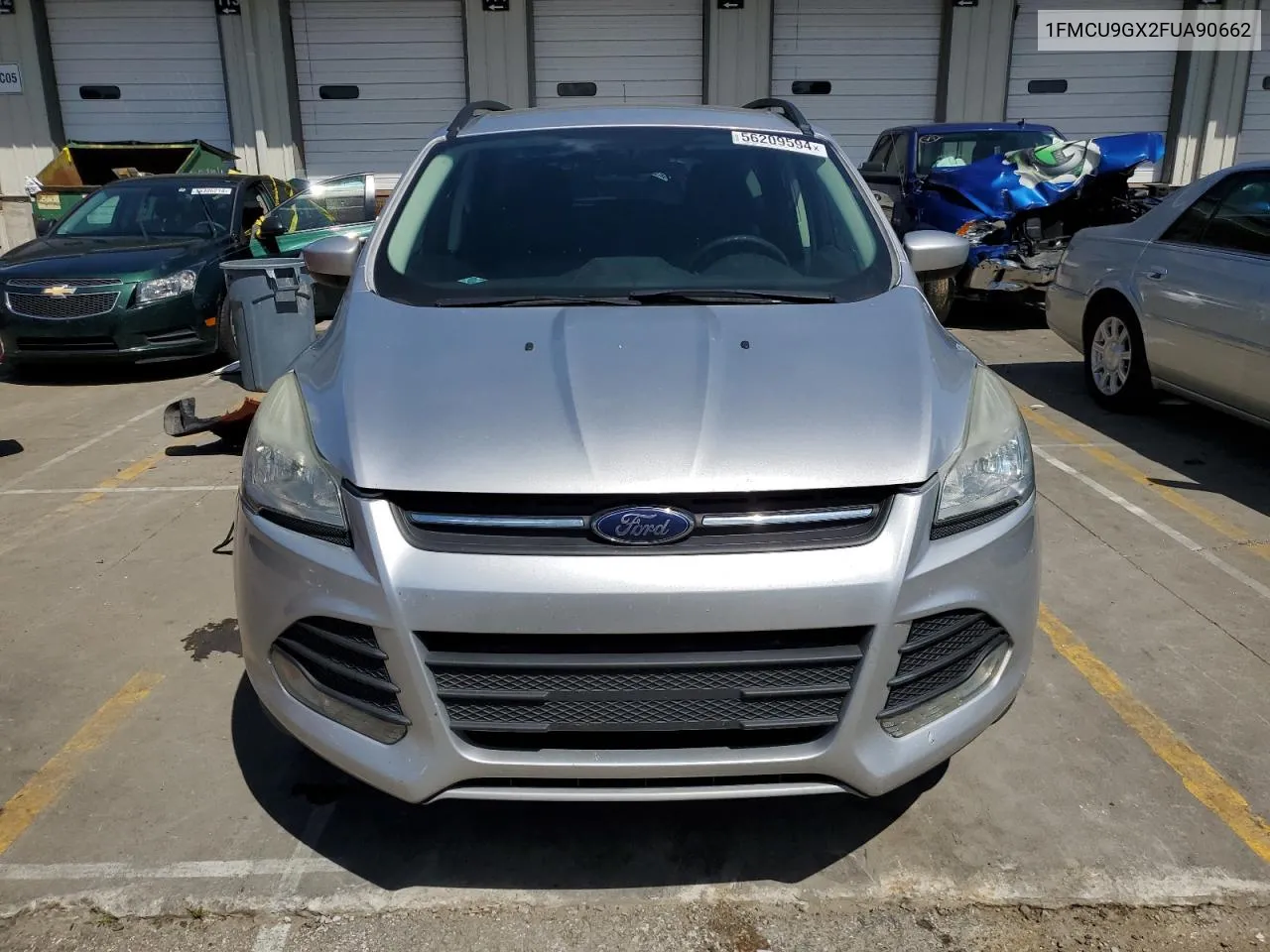 2015 Ford Escape Se VIN: 1FMCU9GX2FUA90662 Lot: 56209594