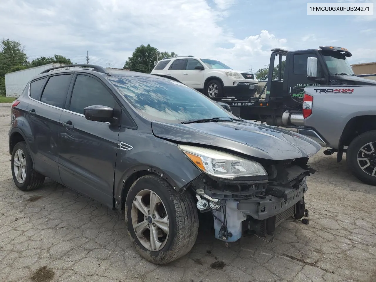 2015 Ford Escape Se VIN: 1FMCU0GX0FUB24271 Lot: 57729284