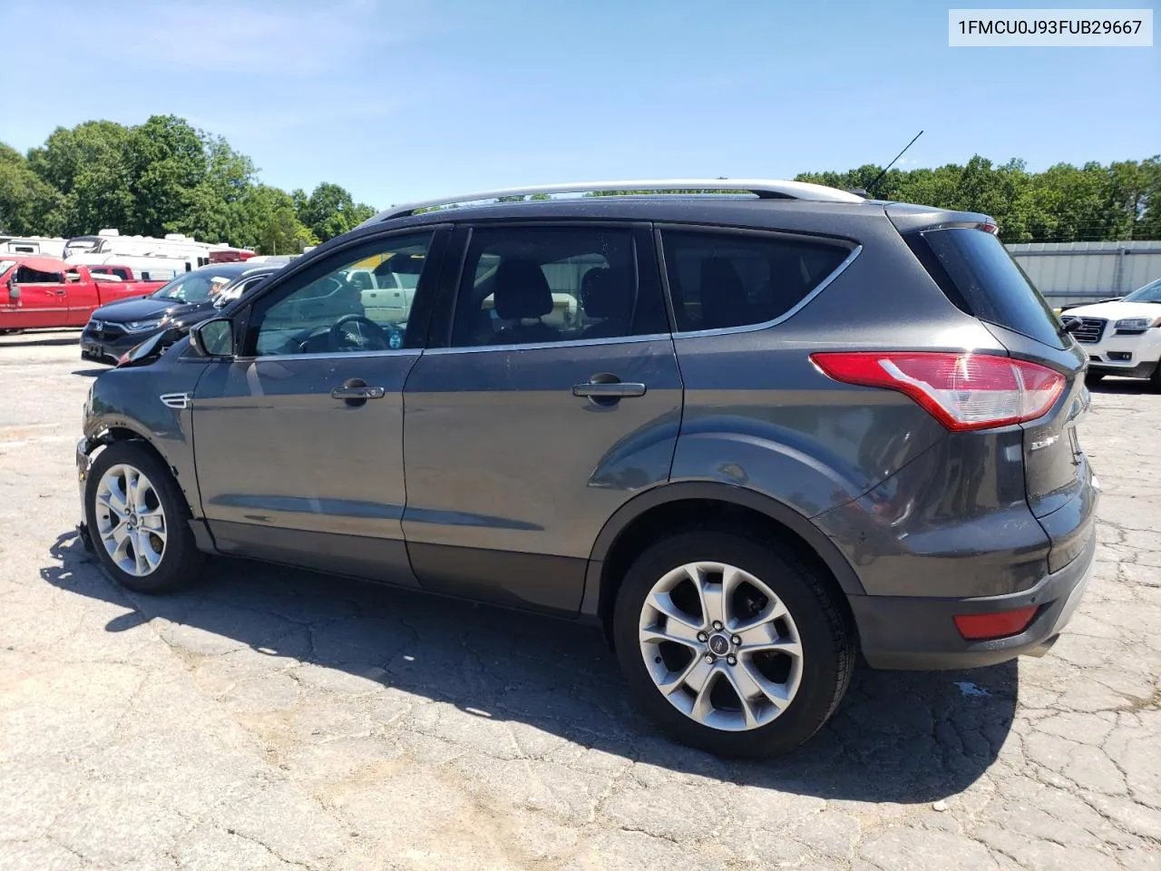 2015 Ford Escape Titanium VIN: 1FMCU0J93FUB29667 Lot: 58284214