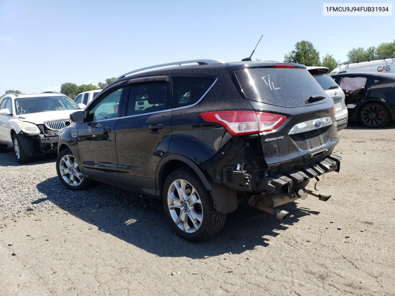 2015 Ford Escape Titanium VIN: 1FMCU9J94FUB31934 Lot: 58327654