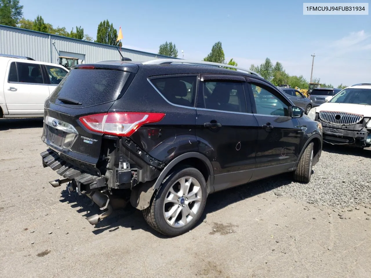 2015 Ford Escape Titanium VIN: 1FMCU9J94FUB31934 Lot: 58327654