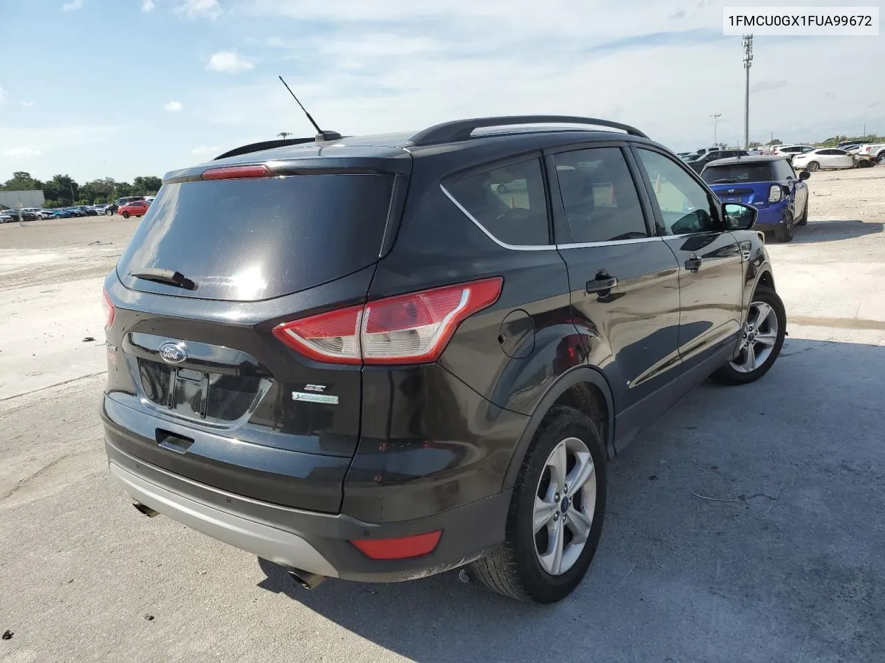 2015 Ford Escape Se VIN: 1FMCU0GX1FUA99672 Lot: 58861534