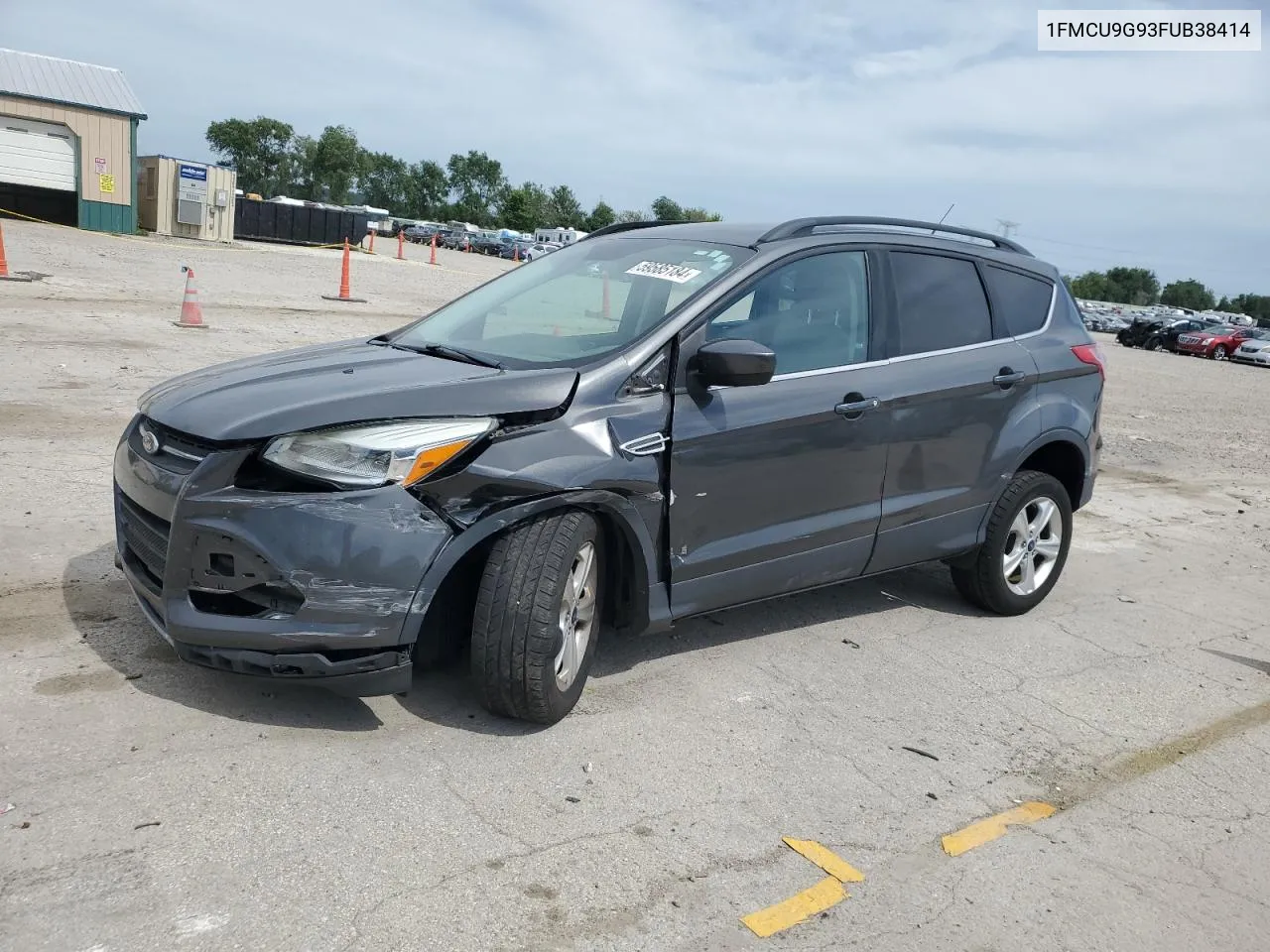 2015 Ford Escape Se VIN: 1FMCU9G93FUB38414 Lot: 59585184