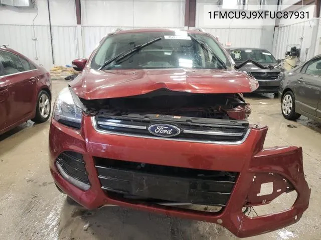 2015 Ford Escape Titanium VIN: 1FMCU9J9XFUC87931 Lot: 59778314