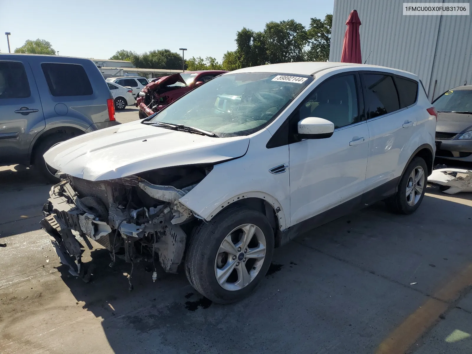 1FMCU0GX0FUB31706 2015 Ford Escape Se