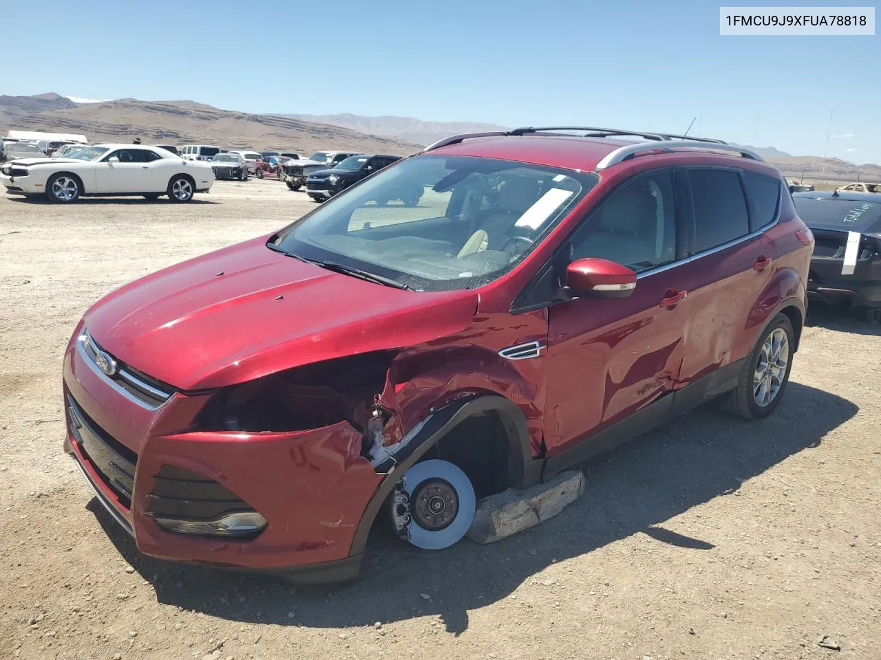 2015 Ford Escape Titanium VIN: 1FMCU9J9XFUA78818 Lot: 60276214