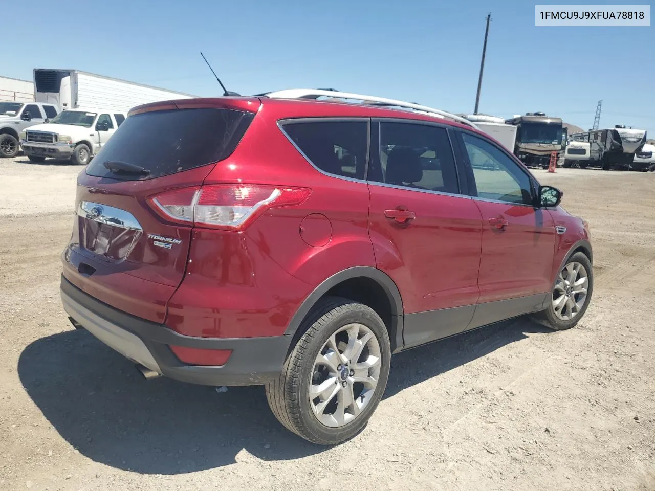 1FMCU9J9XFUA78818 2015 Ford Escape Titanium