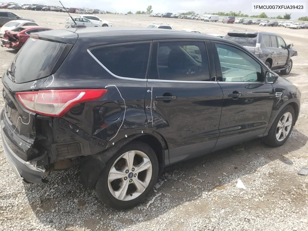 2015 Ford Escape Se VIN: 1FMCU0G7XFUA39423 Lot: 61982904