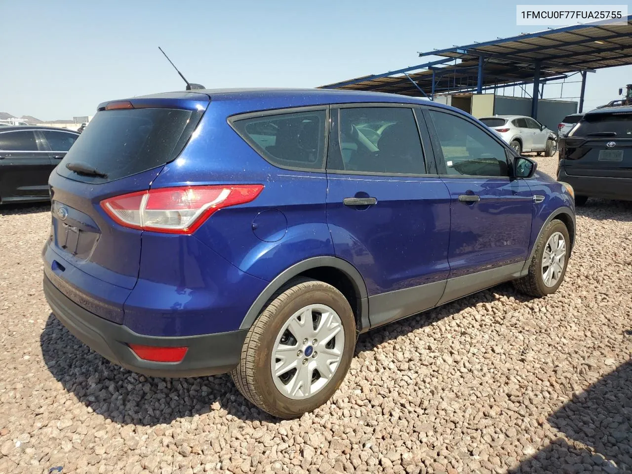 2015 Ford Escape S VIN: 1FMCU0F77FUA25755 Lot: 62632434