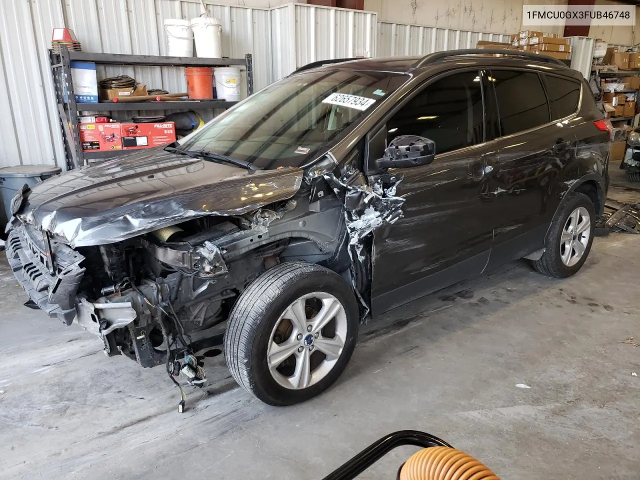 2015 Ford Escape Se VIN: 1FMCU0GX3FUB46748 Lot: 62657934