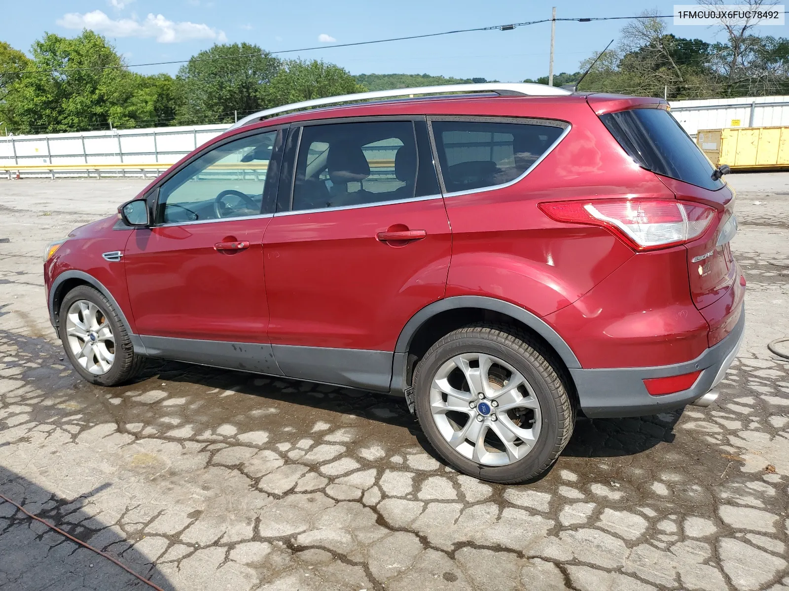 1FMCU0JX6FUC78492 2015 Ford Escape Titanium