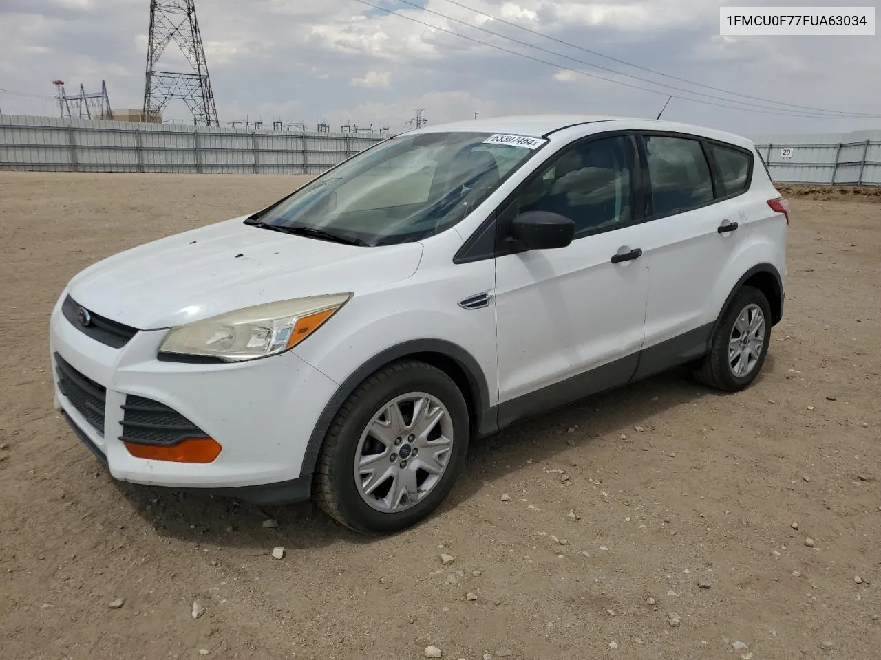 2015 Ford Escape S VIN: 1FMCU0F77FUA63034 Lot: 63307464