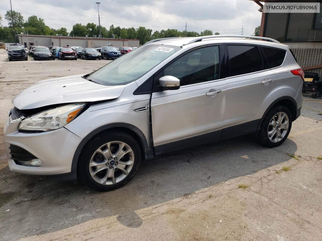 2015 Ford Escape Titanium VIN: 1FMCU9J92FUB90965 Lot: 64219234