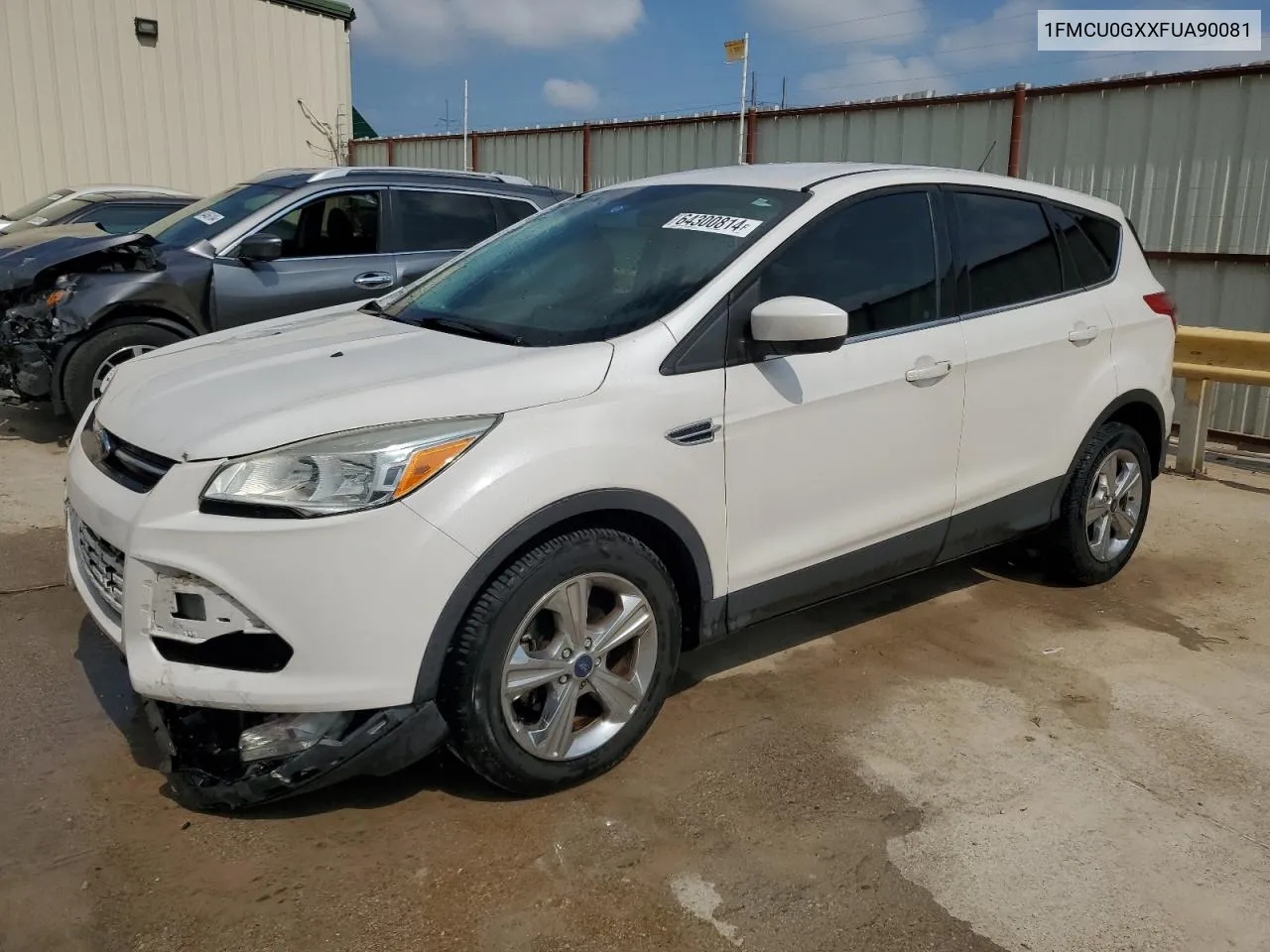 2015 Ford Escape Se VIN: 1FMCU0GXXFUA90081 Lot: 64300814