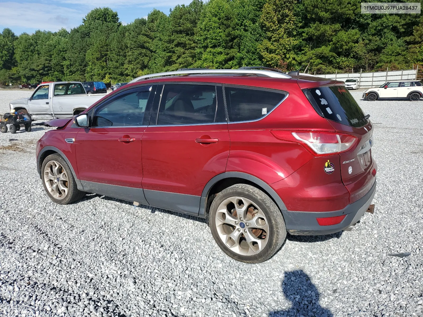 2015 Ford Escape Titanium VIN: 1FMCU0J97FUA28437 Lot: 64874484