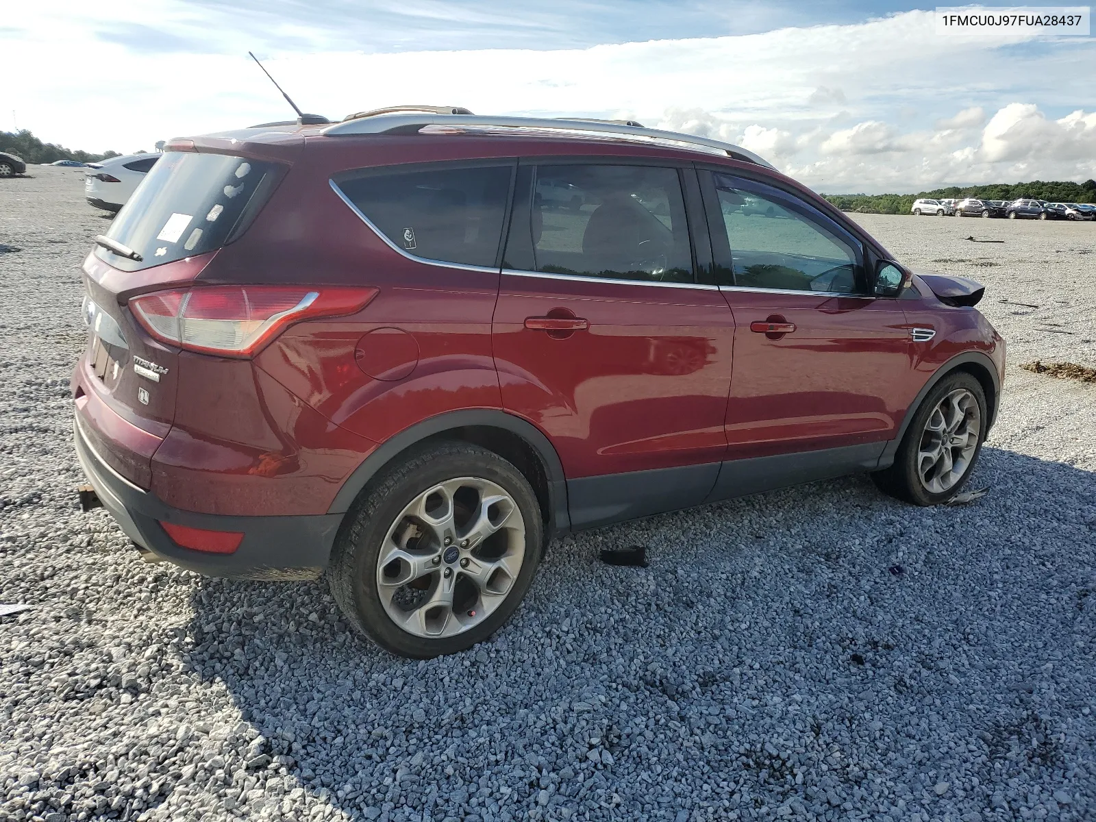 2015 Ford Escape Titanium VIN: 1FMCU0J97FUA28437 Lot: 64874484