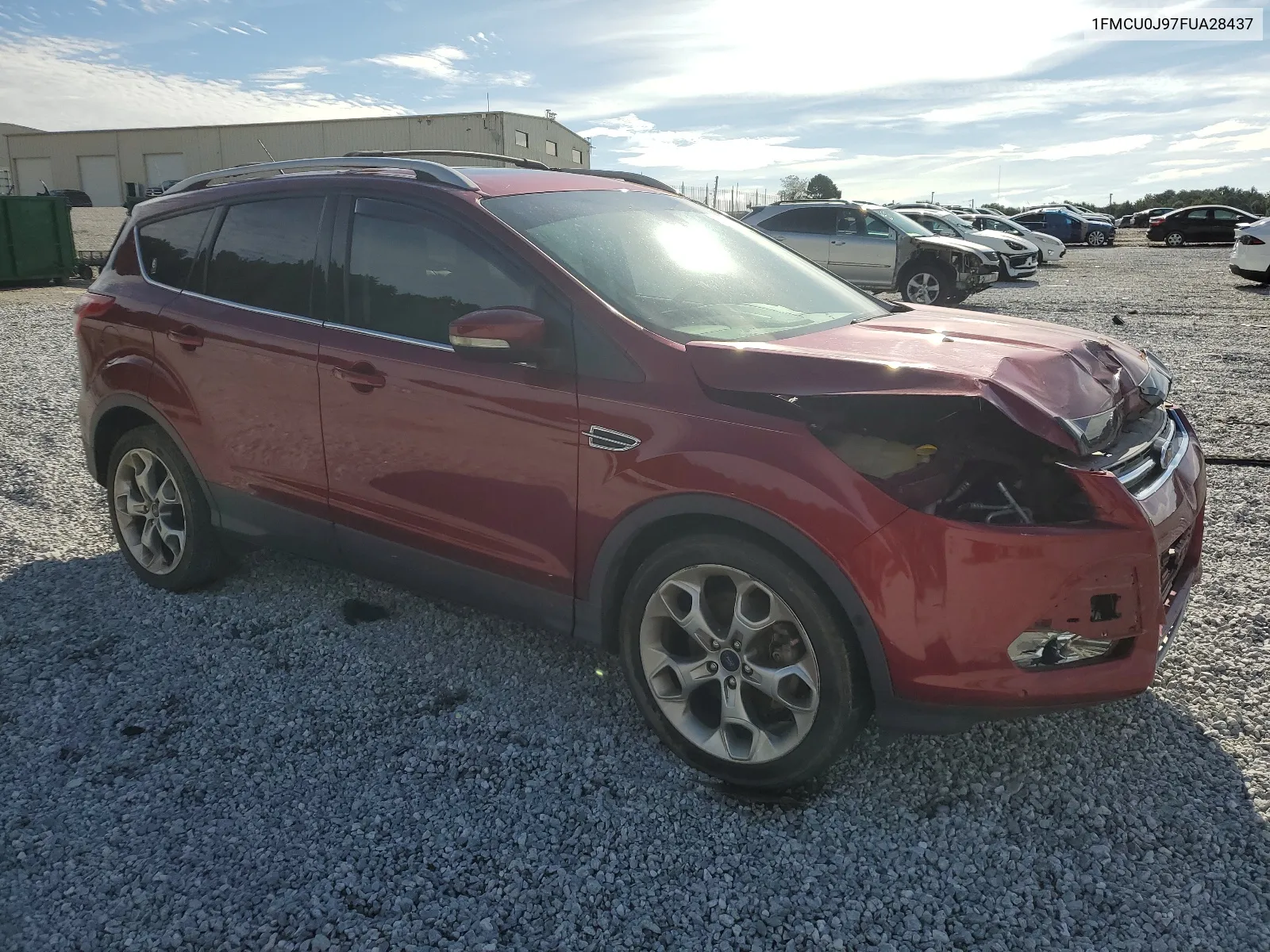 2015 Ford Escape Titanium VIN: 1FMCU0J97FUA28437 Lot: 64874484