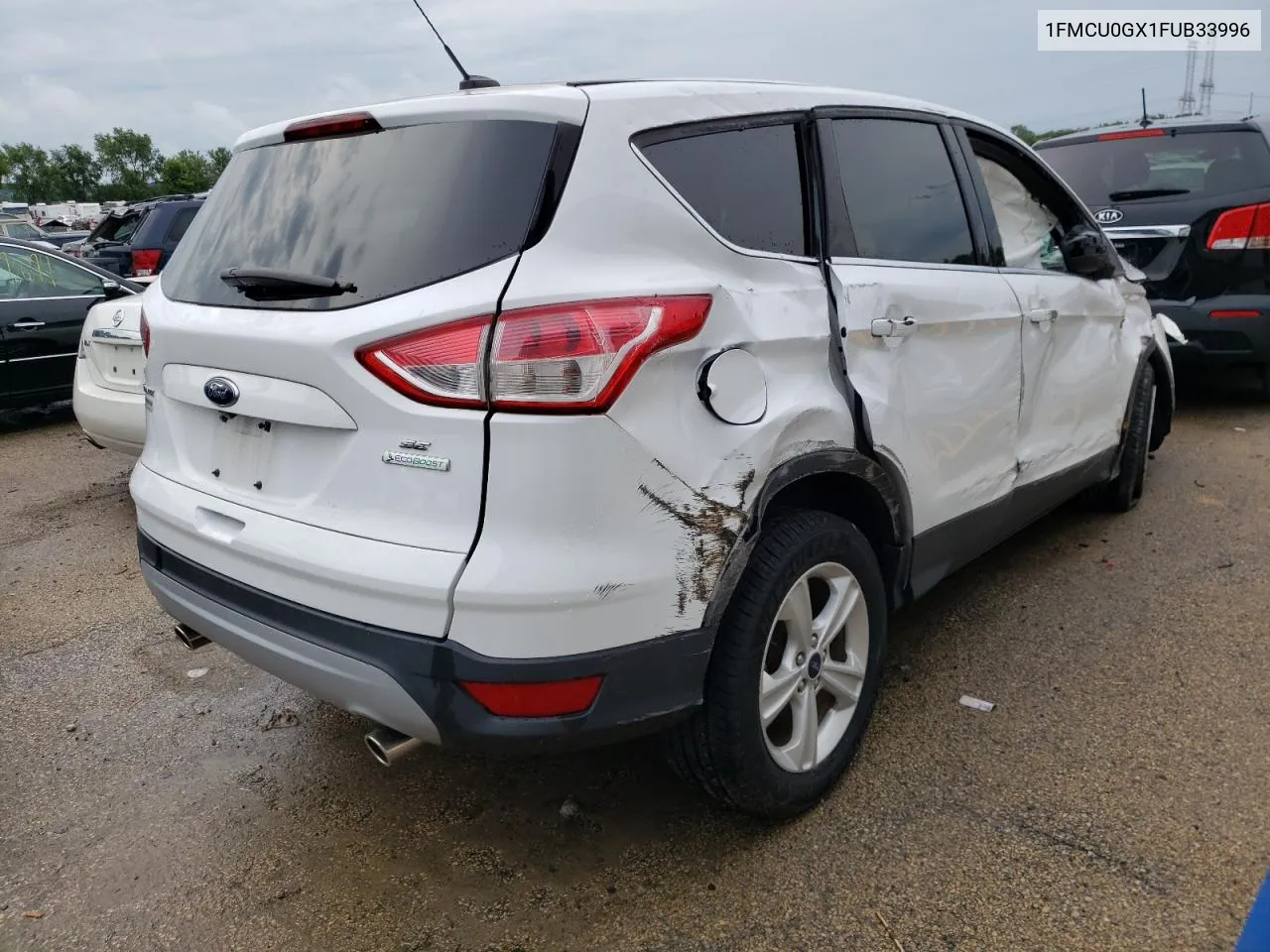 2015 Ford Escape Se VIN: 1FMCU0GX1FUB33996 Lot: 64959634