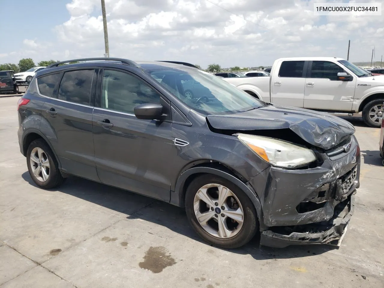 2015 Ford Escape Se VIN: 1FMCU0GX2FUC34481 Lot: 65218564