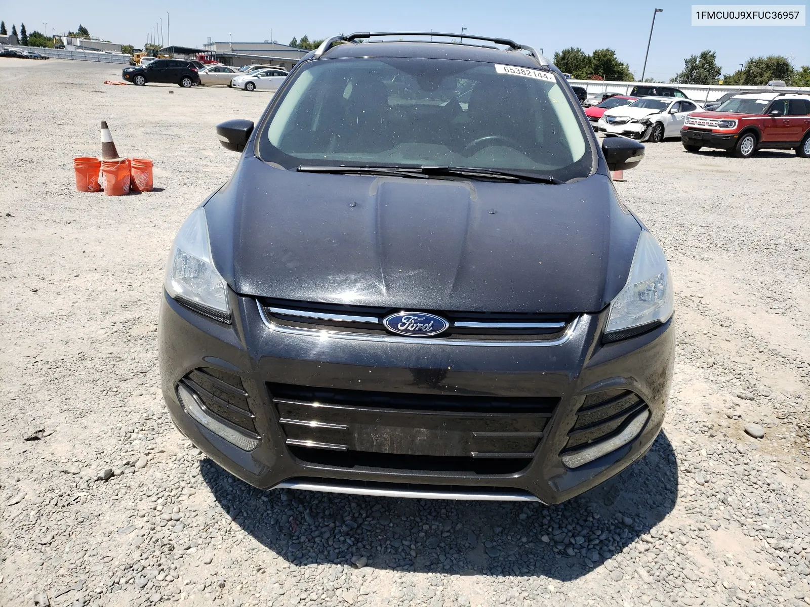 2015 Ford Escape Titanium VIN: 1FMCU0J9XFUC36957 Lot: 65382144